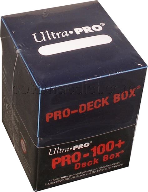 metallic blue deck box|Amazon.com: Ultra Pro Blue Deck Box.